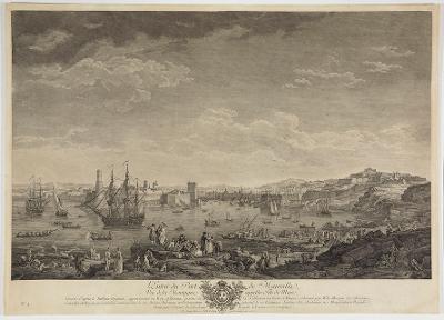 Jacques-Philippe Lebas - LEntrée du Port de Marseille