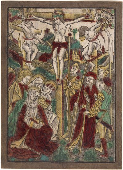 Anonym (15. Jh. D) - Kreuzigung Christi