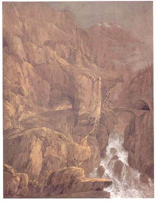 Joh. Jakob Strüdt - Die Via Mala in Graubünden