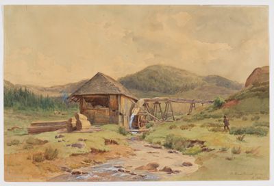 Philipp Röth - Sägemühle bei Bernau im Schwarzwald