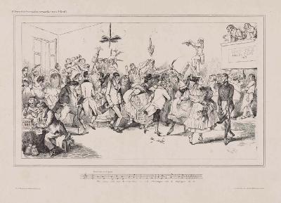 J. J. Grandville - Contredanse monarchique