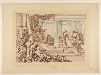 Johann Gottlieb Prestel - Das Urteil Salomos