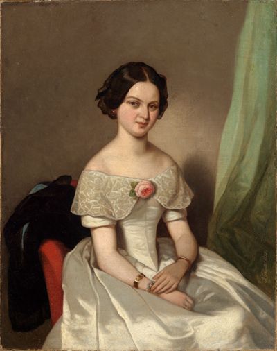 Johann Grund (1808) - Bildnis Freifrau Pauline von Stetten