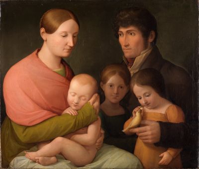 Johannes Veit - Bildnis der Familie Pulini