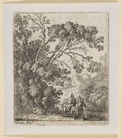 Johann Wilhelm Baur - Flucht nach Ägypten