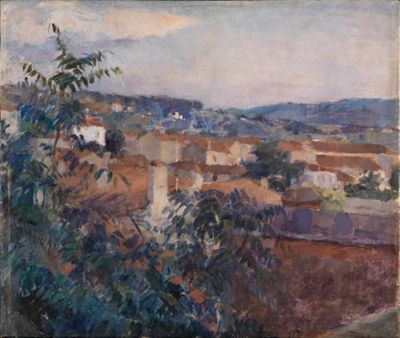 Hans Sutter - Landschaft bei St.Tropez