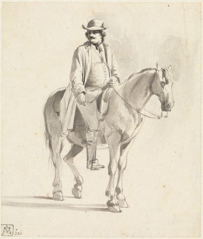 Jean Jacques de Boissieu - Ein Reiter