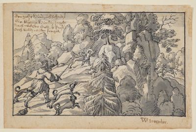 Willem van Bemmel - Allegorische Jagd-Szene