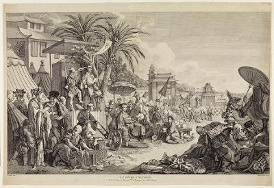 Jacques Gabriel Huquier - La Foire Chinoise