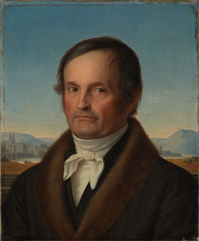Joseph Anton Settegast - Bildnis des Vaters des Künstlers