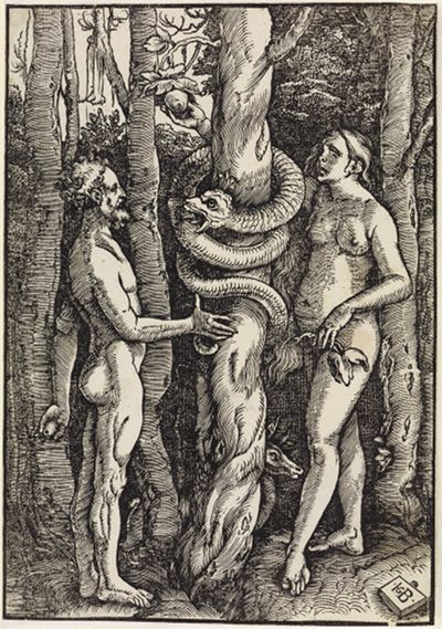 Hans Baldung - Adam und Eva