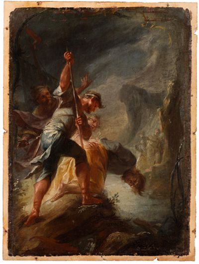 Johann Wolfgang Baumgartner - Das Martyrium des Heiligen Ädesius