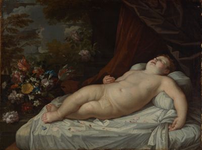Guido Reni - Nachahmer - Schlafendes Kind