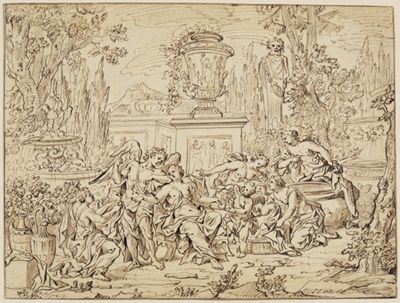 Anonym (17. Jh. F) - Toilette der Venus
