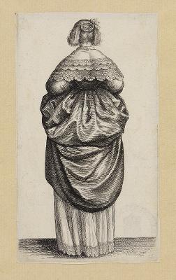 Wenzel Hollar - Die blonde Dame