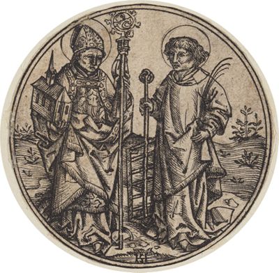 Monogrammist HS - SS Sebald und Laurentius