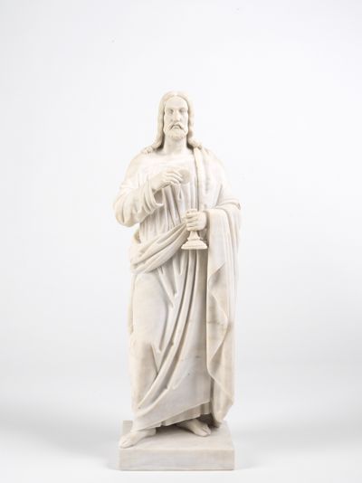 Heinrich Greiff - Christus mit Kelch und Hostie