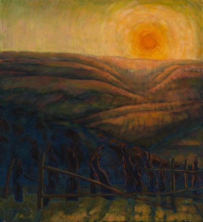Eugen Segewitz - Abendsonne im Albtal