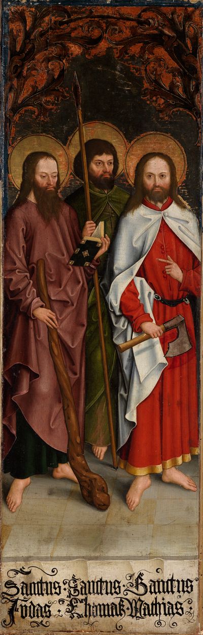 Schwäbischer Meister - Die Apostel Petrus, Jacobus und Andreas