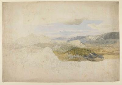 Carl Rottmann - Blick auf die Mamellen