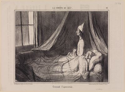 Croyant l'apercevoir (La Comète de 1857, Blatt 10)