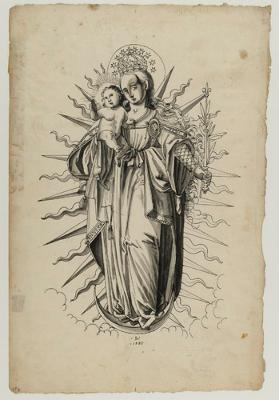 Bartholomäus Lingg - Madonna auf der Mondsichel