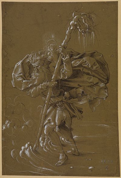 Baldung gen. Grien, Werkstatt - Der Heilige Christophorus