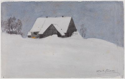 Karl Biese - Winterlandschaft
