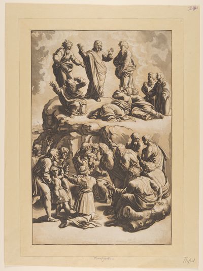 Johann Gottlieb Prestel - Transfiguration (Die Verklärung Christi auf Tabor)