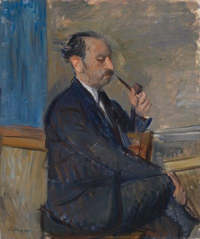 Karl Dillinger - Bildnis des Malers Gustav Wolf