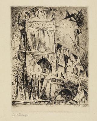 Lyonel Feininger - The Gate