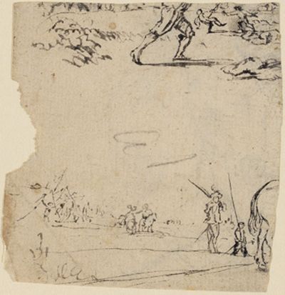 François Boitard - Christus und der Hauptmann von Kapernaum