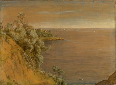Hans Thoma - Bei Lerici am Golf von La Spezia