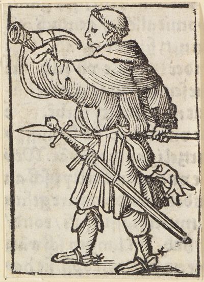 Niklaus Manuel, gen. Deutsch - Mönch als Weidmann