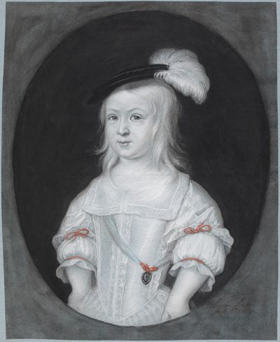 Matthäus Merian (1621) - Bildnis Prinz Leopold Wilhelm von Baden-Baden (1667-1716)