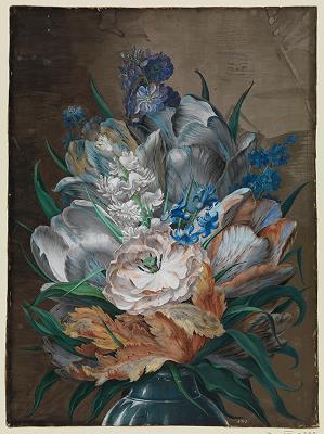 August Wilhelm Sievert - Blumenstrauß