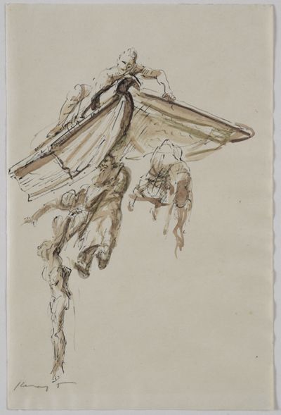 Max Slevogt - Exlibris mit Buch