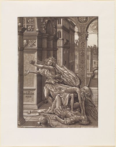 Hans Burgkmair d. Ä. - Der Tod überfällt ein Liebespaar