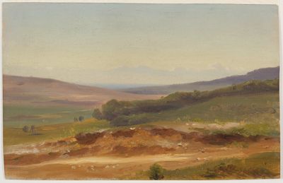 Wilhelm Klose - Landschaftsstudie