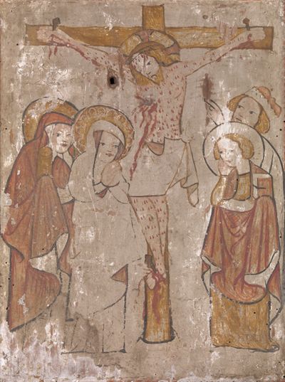 Oberrheinischer Meister - Kreuzigung Christi