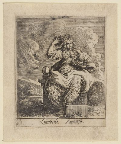 Johann Wilhelm Baur - Contento amoroso