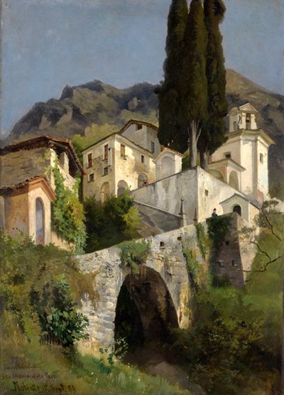 Edmund Friedrich Kanoldt - Sta. Maria della Pace in Nobiallo