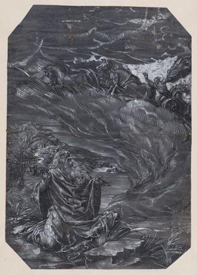 Daniel Lindtmayer (1552) - Die Himmelfahrt des Elias