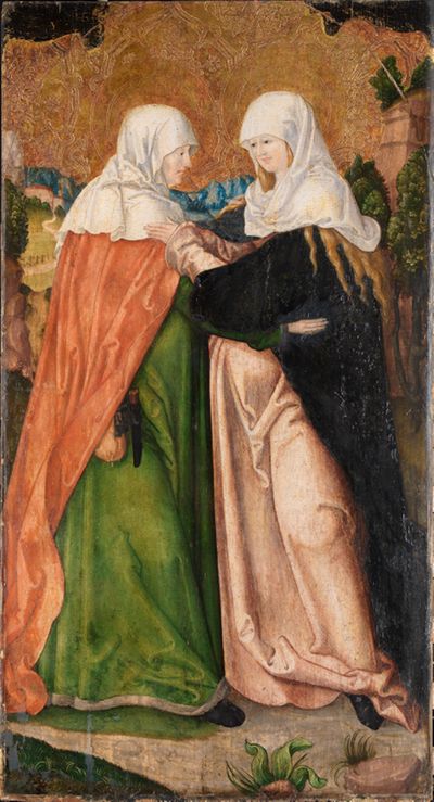 Schwäbischer Meister - Heimsuchung Mariae