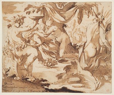 Daniel Kellerthaler - Venus mit Cupido zwischen Bacchus und Ceres