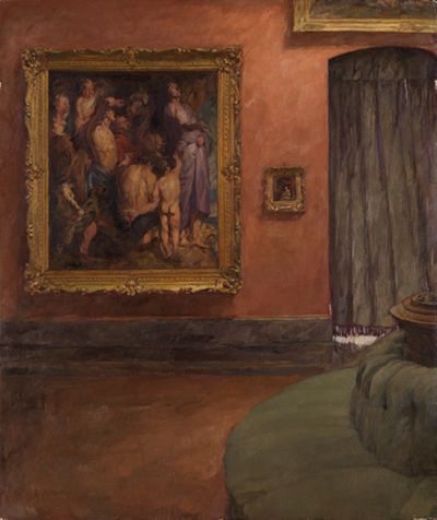 Otto Graeber - Niederländersaal in der Kunsthalle Karlsruhe