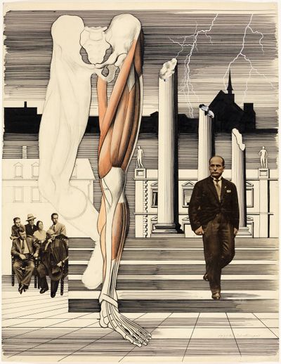 Rudolf Dischinger - Schreitende