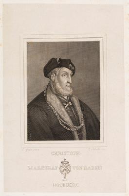 Edouard Schuler - Christoph Markgraf von Baden und Hochberg