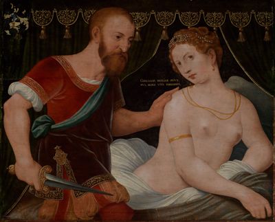 Niederländischer Meister (?) - Tarquinius und Lucretia