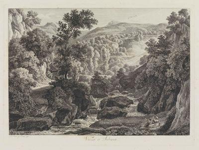 Johann Christian Reinhart - Vicino a Subiaco